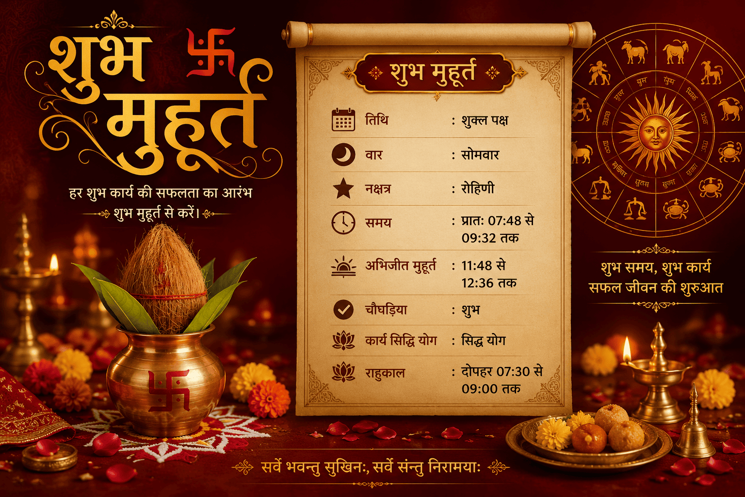 Shubh Muhurat